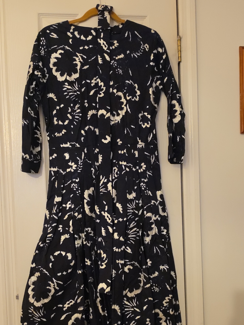 Samantha Sung Floral Maxi Dress Black & White Size 10